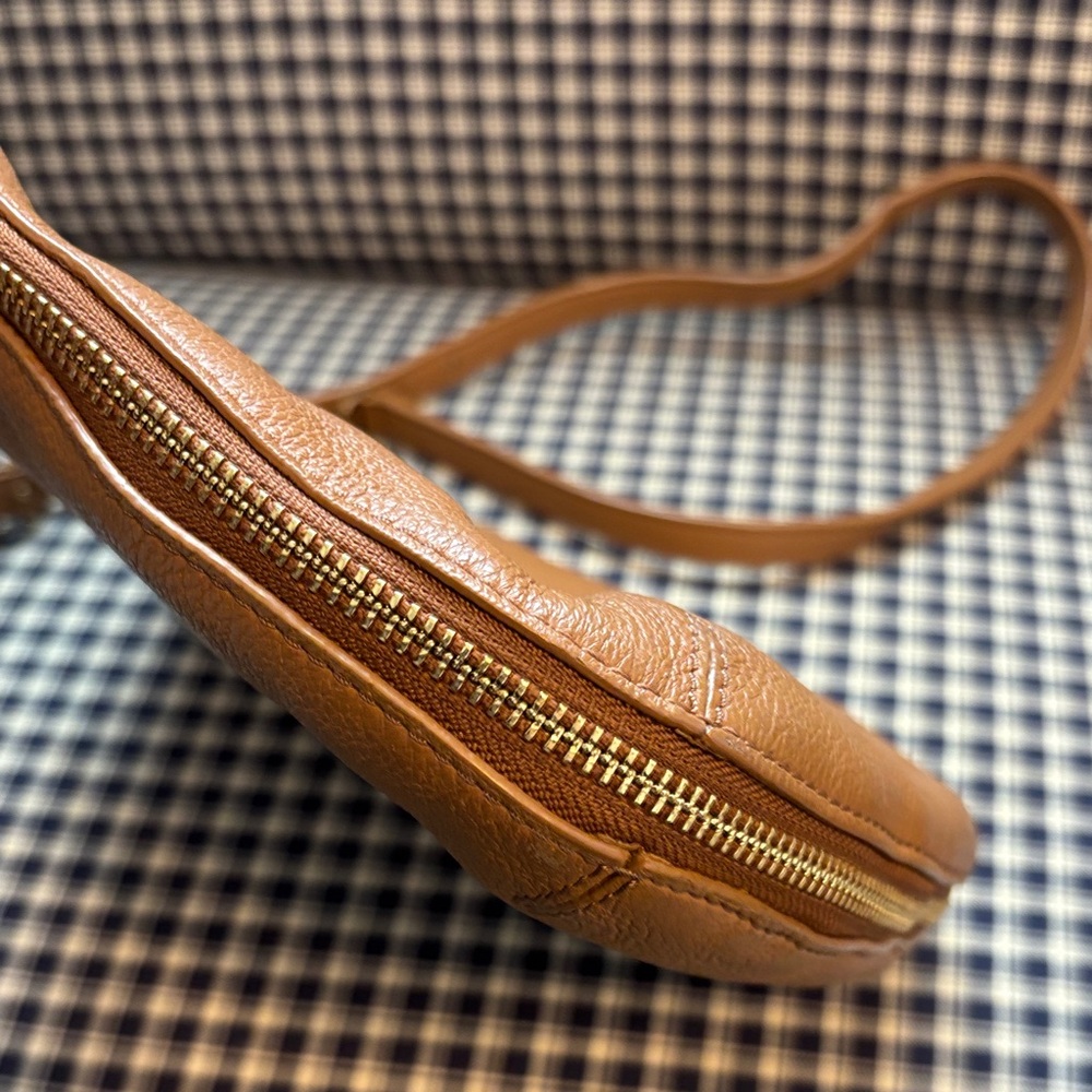 Tory Burch Ivy Tan Leather convertible Shoulder Bag - Picture 4 of 13